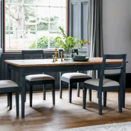 Bronte Storm Extending Dining Table - The Furniture Mega Store