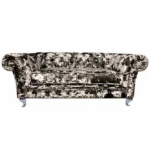 Victoria Lustro Velvet Deep Buttoned Chesterfield - Various Options - The Furniture Mega Store