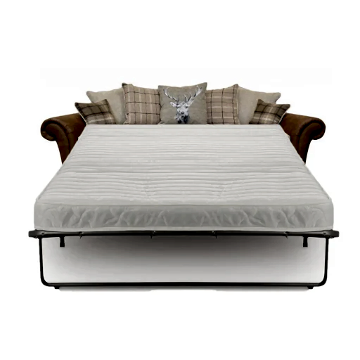 Darwin 3 Seater Scatter Back Sofa Bed - Choice Of Fabrics - The Furniture Mega Store