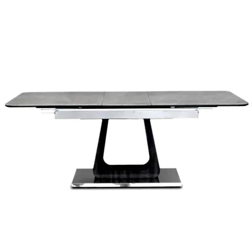 Zeus Grey Ceramic Extendable Dining Table - 160cm - 200cm - The Furniture Mega Store