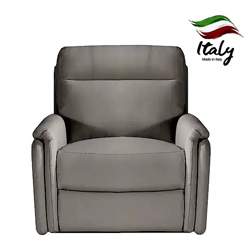 Fox Italian Leather Armchair - Various Options - The Furniture Mega Store
