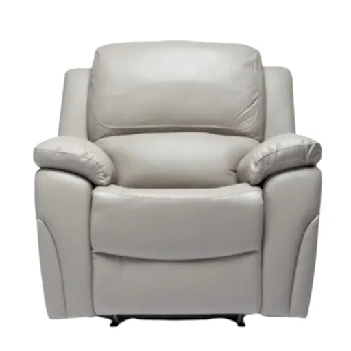 Falcon Leather Recliner Armchair - Choice Of Colours - The Furniture Mega Store