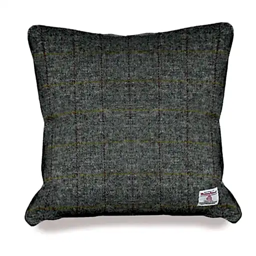 Harris Tweed Large Feather Filled Scatter Cushion 55 X 55 - Choice Of Tweeds - The Furniture Mega Store