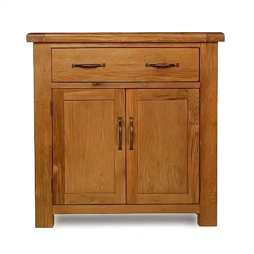 Earlswood Oak Petite 1 Drawer Sideboard - The Furniture Mega Store 