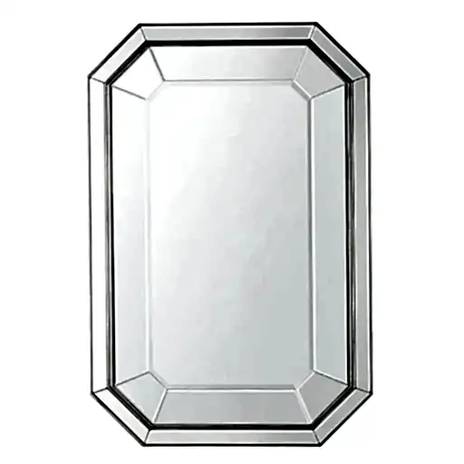 Lucca Grey Wall Mirror - 120cm - The Furniture Mega Store 
