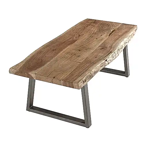 Prague Live Edge Coffee Table - The Furniture Mega Store 