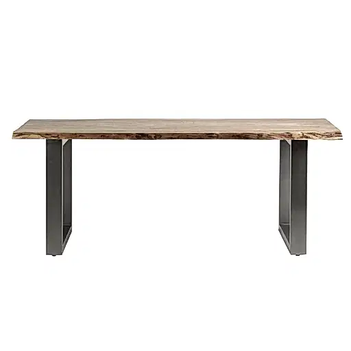 Prague Live Edge Dining Table 200cm - The Furniture Mega Store 