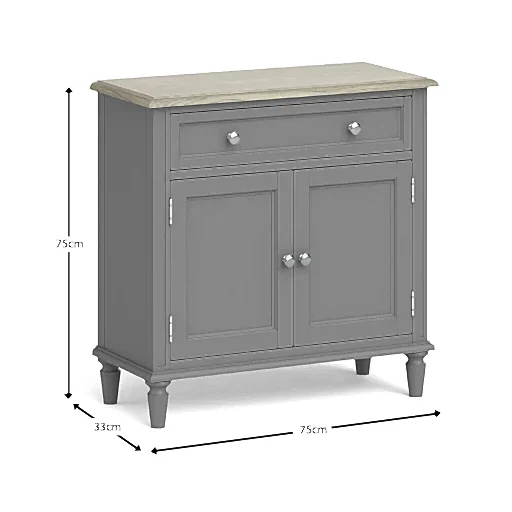 Marseille Mini 2 Door Sideboard - The Furniture Mega Store 
