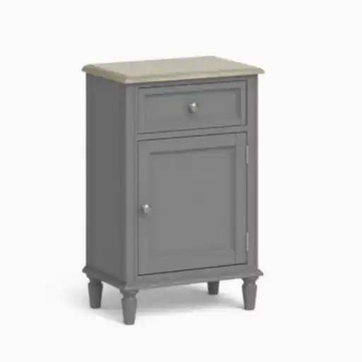 Marseille 1 Door 1 Drawer Telephone Table - The Furniture Mega Store 