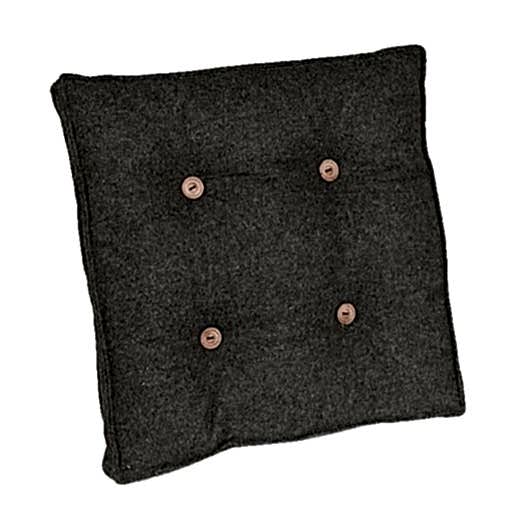 Harris Tweed Filled Button Box Scatter Cushion 40 X 40 - Choice Of Tweeds - The Furniture Mega Store