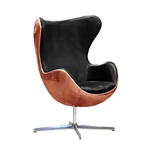 Aviator Keeler Swivel Chair - Vintage Copper - The Furniture Mega Store 