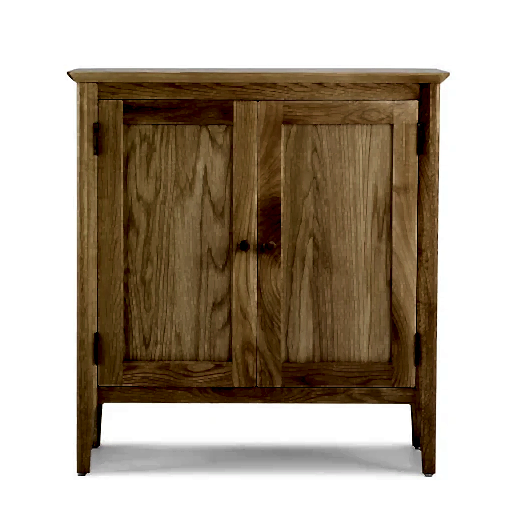 Berkley Nordic Oak 2 Door Storage Cabinet - The Furniture Mega Store 