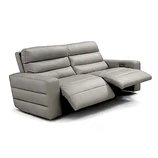 Sardegna Italian Leather Dual Power Recliner Sofa Collection - Choice Of Sizes & Leathers - The Furniture Mega Store