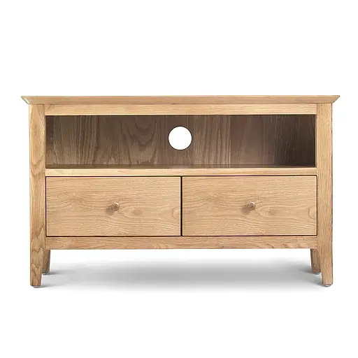 Berkley Nordic Oak Compact TV Unit - The Furniture Mega Store 