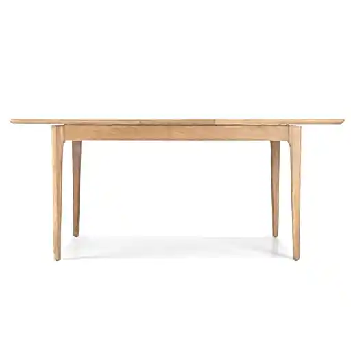 Berkley Nordic Oak Extended Dining Table - 120cm - 160cm - The Furniture Mega Store 