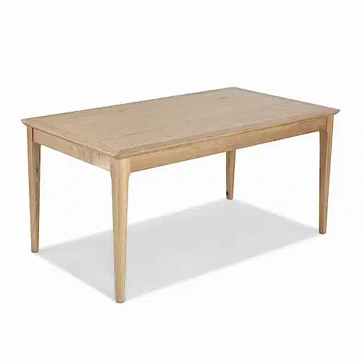 Berkley Nordic Oak Dining Table - 160cm - The Furniture Mega Store 