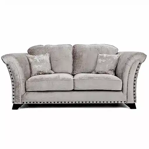 Vesper Fabric 120cm Deluxe Sofa Bed - Choice of Fabric & Feet - The Furniture Mega Store
