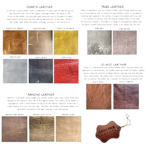Groucho Vintage Leather Sofa & Chair Collection - The Furniture Mega Store
