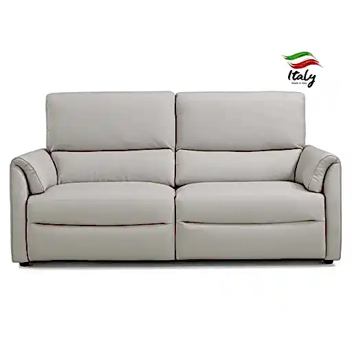Ziwa Italian Leather Power Recliner Sofa Collection - Choice Of Sizes & Leathers - The Furniture Mega Store
